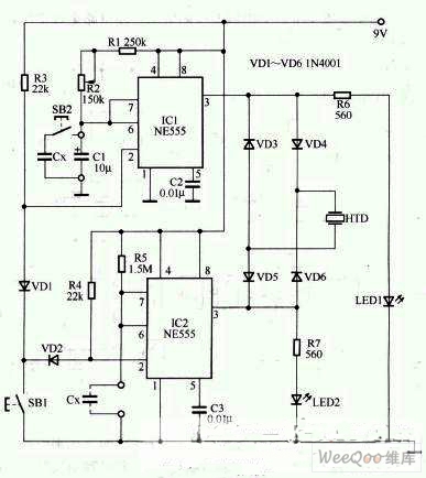 Intelligent capacitance tester circuit