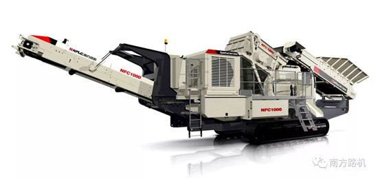 Southern Road Machine NFC1000 Track Moving Cone Crushing Station