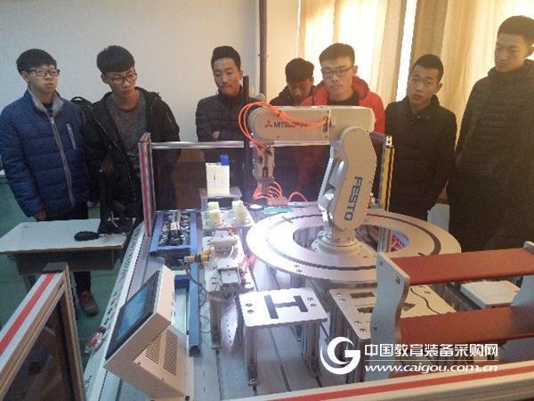 Inner Mongolia Chemical Vocational College industrial robot transformation project passed the acceptance