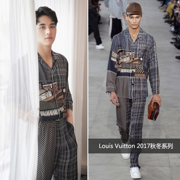 Xu Weizhou debuts LV 2018 show in spring and summer