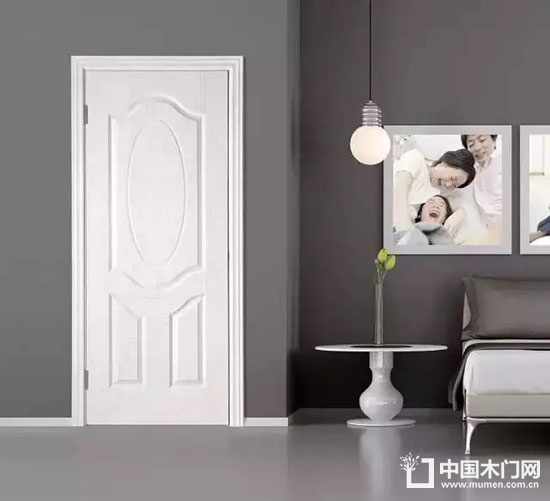 Custom wooden door