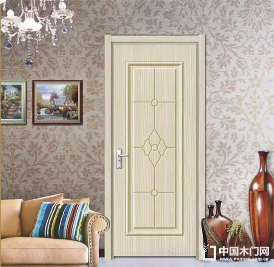 Custom wooden door