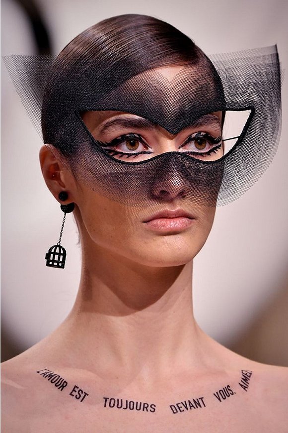 Christian Dior Embodies Surrealism with Black and White Illusions