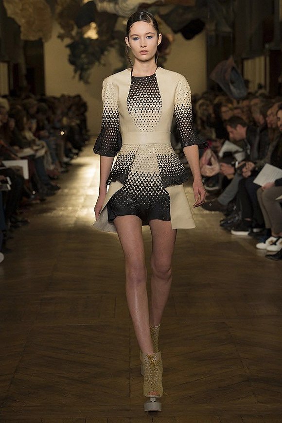 Iris Van Herpen uses high technology to move nature into the design of high-set clothing