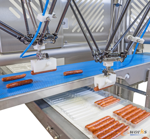 A typical pick and place robot