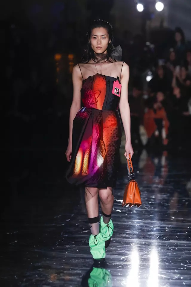 Prada 2018 Winter Fashion Week in Milan: Women have the right to go out at night to become any role she wants to be