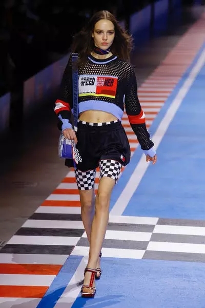 Milan Fashion Week TOMMY HILFIGER Releases 2018 Spring Show Turns T-Segway into F1 Circuit