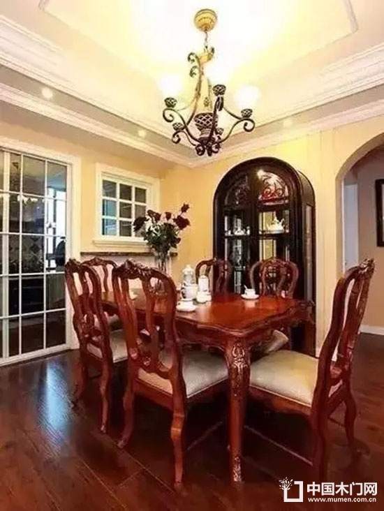Wooden door installation