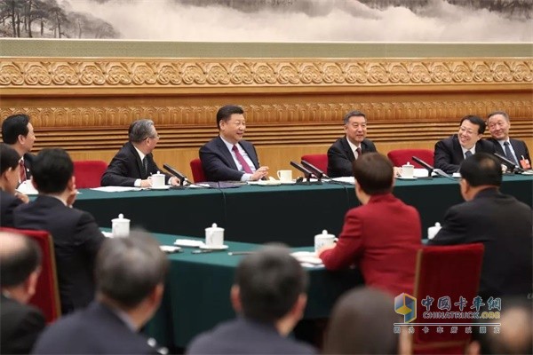 General Secretary of the CPC Central Committee, Chairman of the State, and Chairman of the Central Military Commission Xi Jinping attended the deliberation of the Shandong delegation