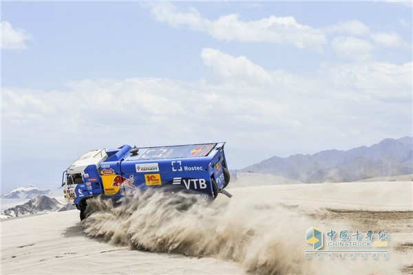 Participate in the 2018 Dakar Rally's Kamaz Racer