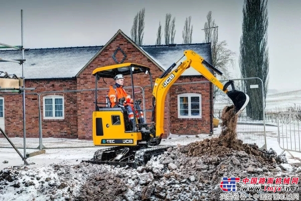 JCB released 19C electric small digging new products