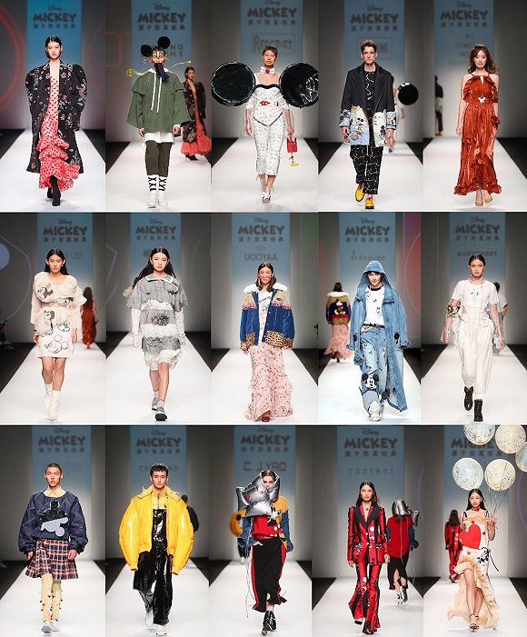 Cooperate with the brand to cater to young people Disney enters the fashion circle to enter the fashion week