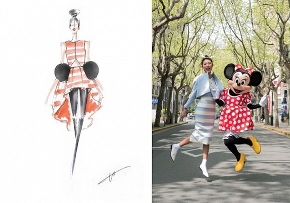 Cooperate with the brand to cater to young people Disney enters the fashion circle to enter the fashion week