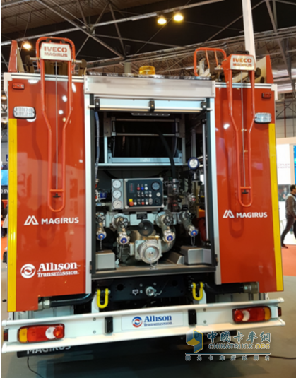 The reliability of Allison transmission provides more confidence for the fire brigade