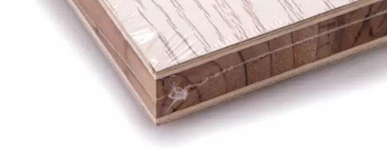 Wooden door panel