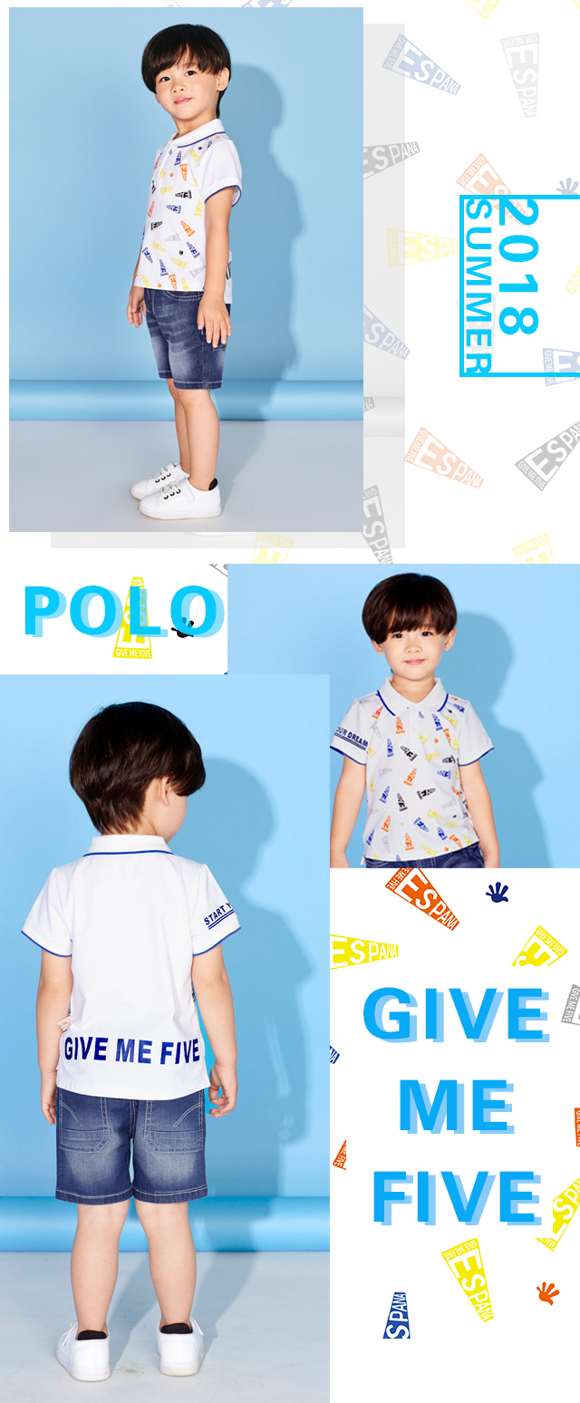 Give me five children's clothing: how to live up to the feelings of a Polo shirt