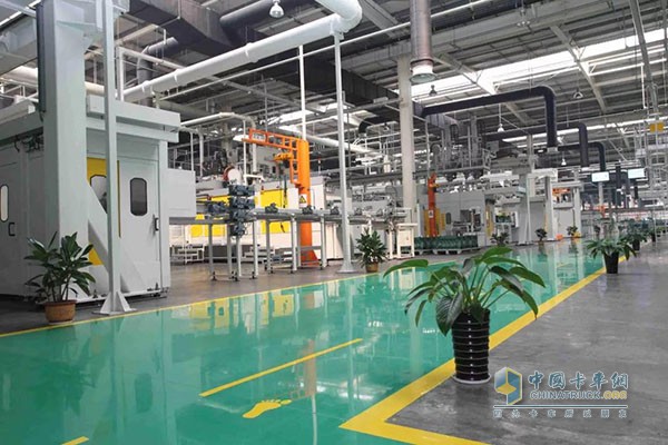 The heavy-duty diesel engine Huishan base of Xichai identified the high-end positioning of the â€œlow-carbon factoryâ€