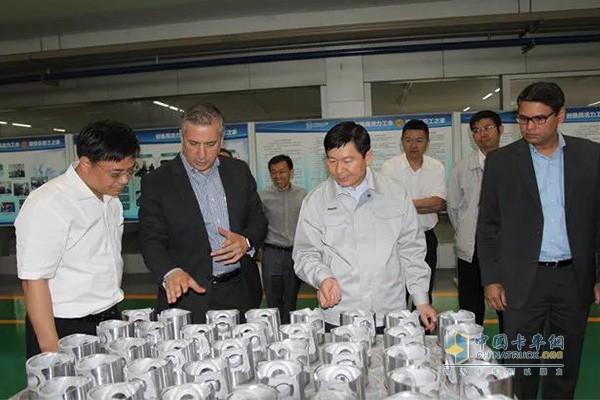 Mr. Navid Yavari, Vice President of American PAI Co., Ltd. and his team visited the Bohai Pistons for a business trip