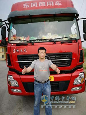 Master Wei and his Dongfeng Tianlong TF37 equipped with Dongkang ISL9.5 engine