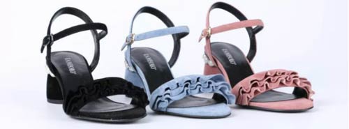 Danbino footwear trend: sandals + skirts Summer's most fire king fried CP Don't be too beautiful!