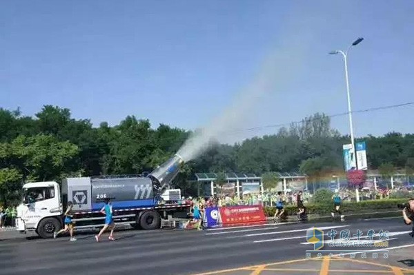 Xugong fog cannon at the game site