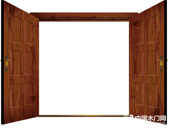 Wooden door