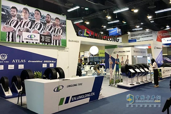 Linglong tires exhibit at major exhibitions around the world