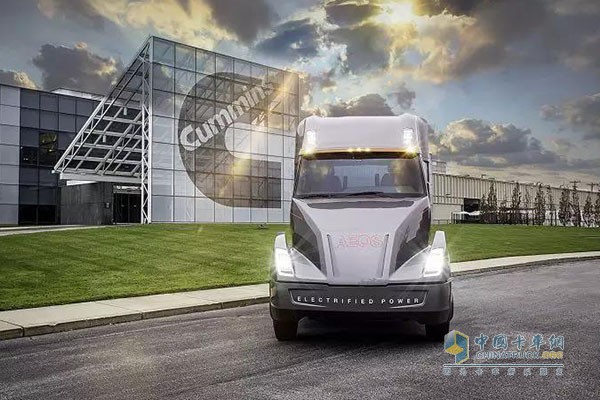 In 2017, Cummins releases AEOS pure electric concept heavy truck, and the company will further increase investment in electric power.