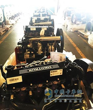 The first batch of 20 MC04 engines of China National Heavy Duty Truck has successfully gone offline