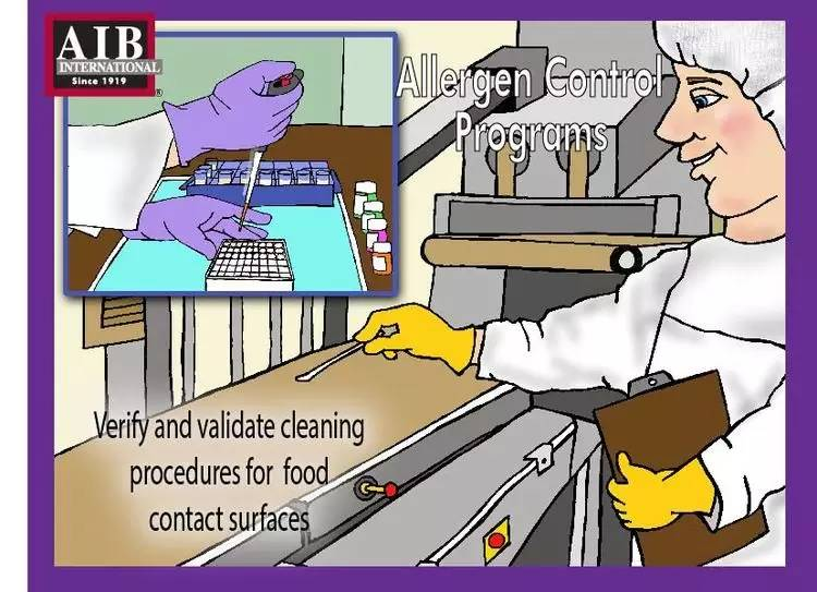 Food contact surface cleaning