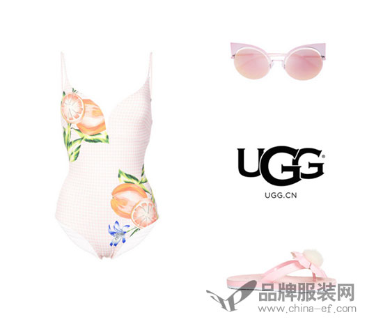 Angelababy's interpretation of the new UGG 2018 summer advertising blockbuster