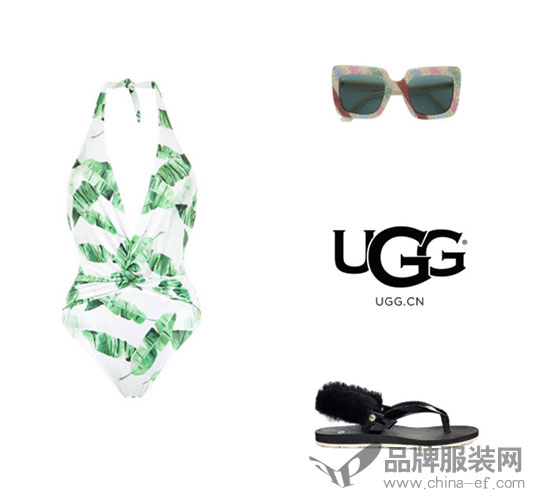 Angelababy's interpretation of the new UGG 2018 summer advertising blockbuster