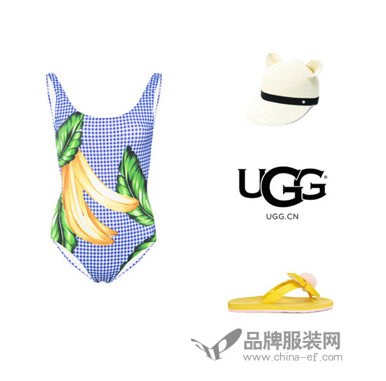 Angelababy's interpretation of the new UGG 2018 summer advertising blockbuster