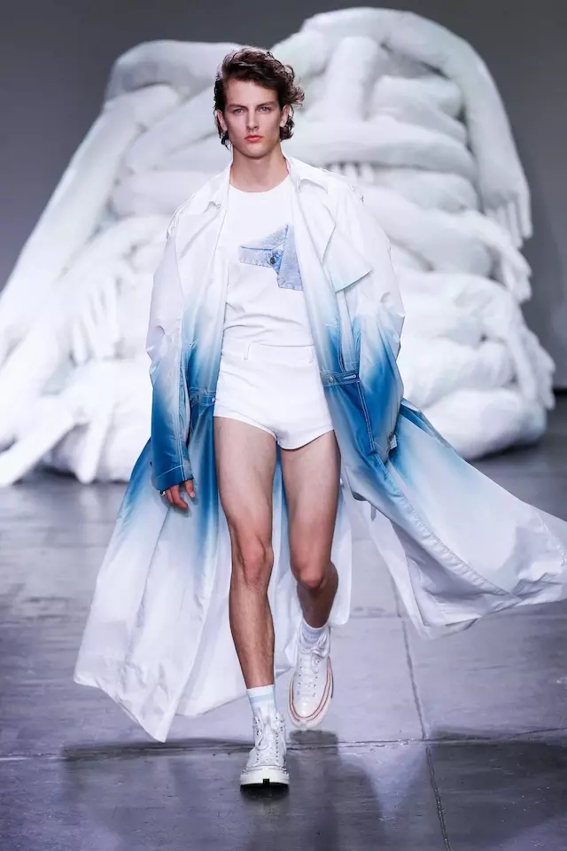 2019 Spring and Summer New York Men's Wear Week Feng Chen Wang with "Half