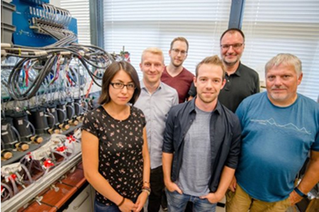 Dulce Morales, Steffen Cychy, Stefan Barwe, Dennis Hiltrop, Martin Muhler and Wolfgang Schuhmann. Source: Ruhr University, Bochum, Germany (RUB)