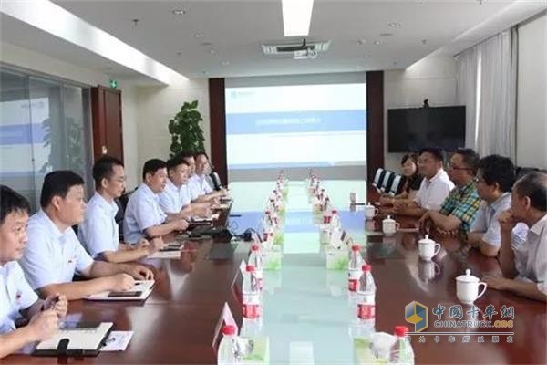 China National Heavy Duty Truck Group Jinan Power Division visited Bohai Piston