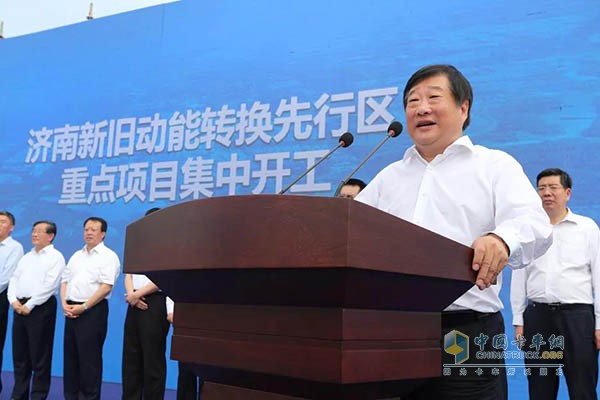 Tan Xuguang, Chairman of Shandong Heavy Industry Weichai Group