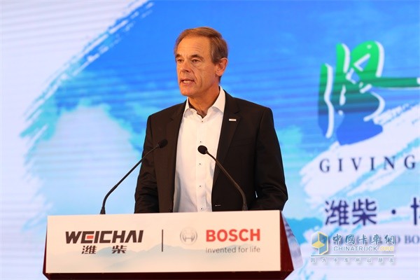 Volkmar Dunnard, Chairman of the Board of Directors of the German Bosch Group