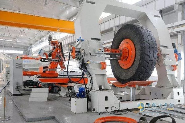 Tire manufacturing workshop