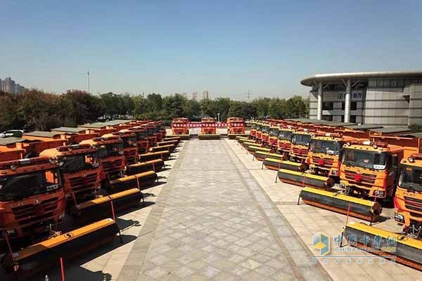 22 Shaanxi Automobile multifunctional snow removal vehicles