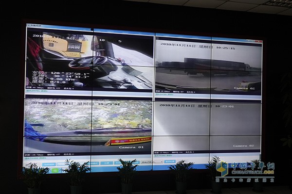 Real-time picture of Shentong Video Surveillance Center