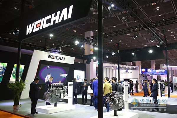 2018 World Internal Combustion Engine Conference Weichai Exhibition Stand