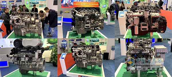 Yuchai exhibited a total of 6 national six-emission engines