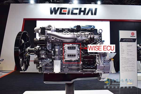 WP9H engine uses Weichai's independent research and development ECU