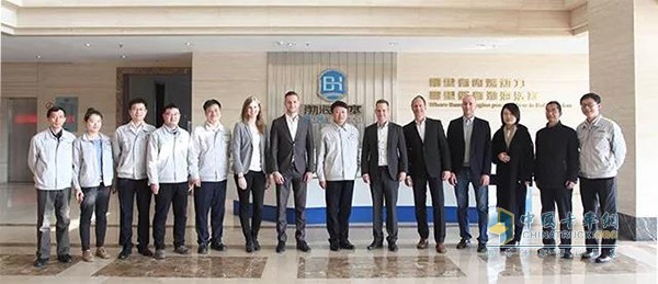 Mr. Grestin Putz, Senior Vice President of MAN Company of Germany, visited Bohai Piston