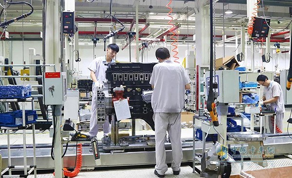 Shangchai Engine Assembly Factory