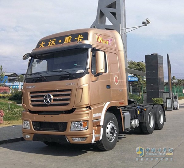 Large heavy truck with Weichai engine