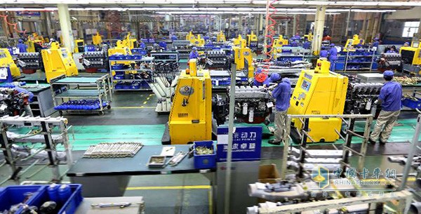 Weichai production line