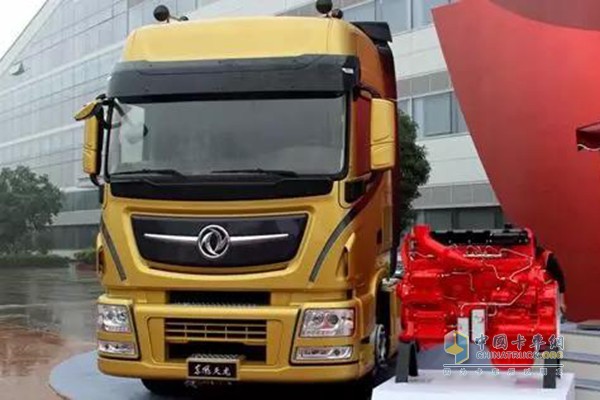 Dongfeng Tianlong is equipped with Dongfeng Cummins engine