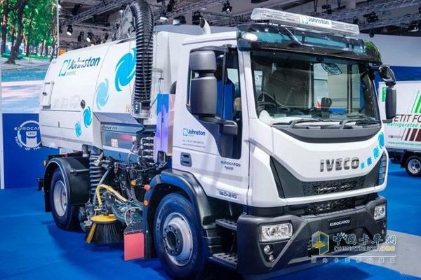 Iveco's new sustainable zero diesel sweeper